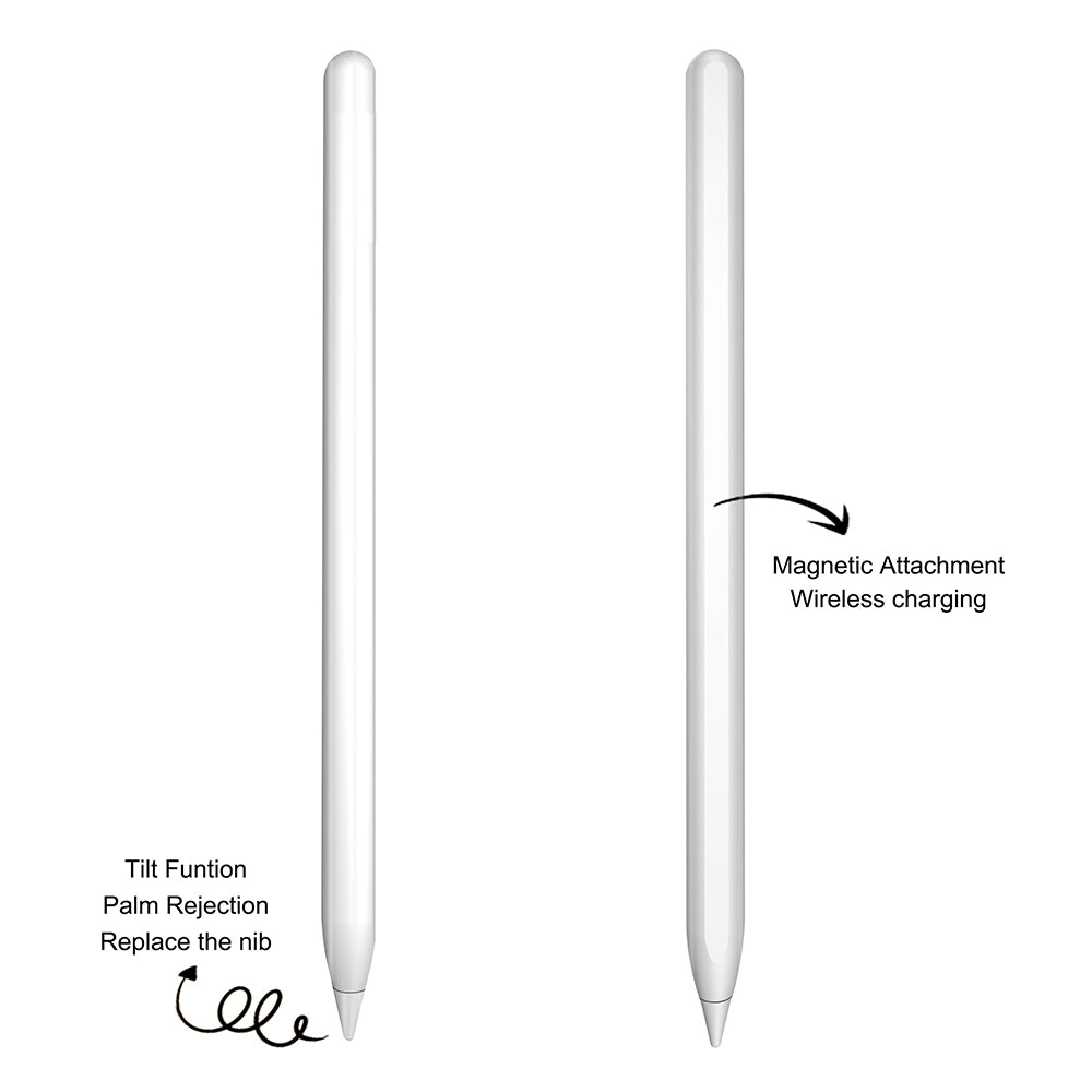 Touch Pen Techsuit M2 pentru Apple iPad, Versiune Activ, Alb