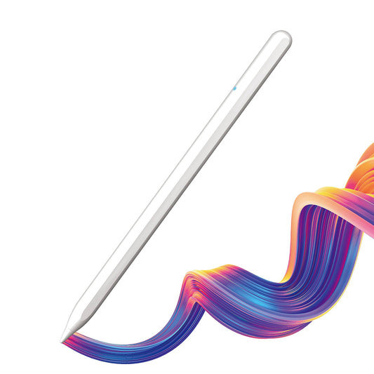 Touch Pen Techsuit M2 pentru Apple iPad, Versiune Activ, Alb