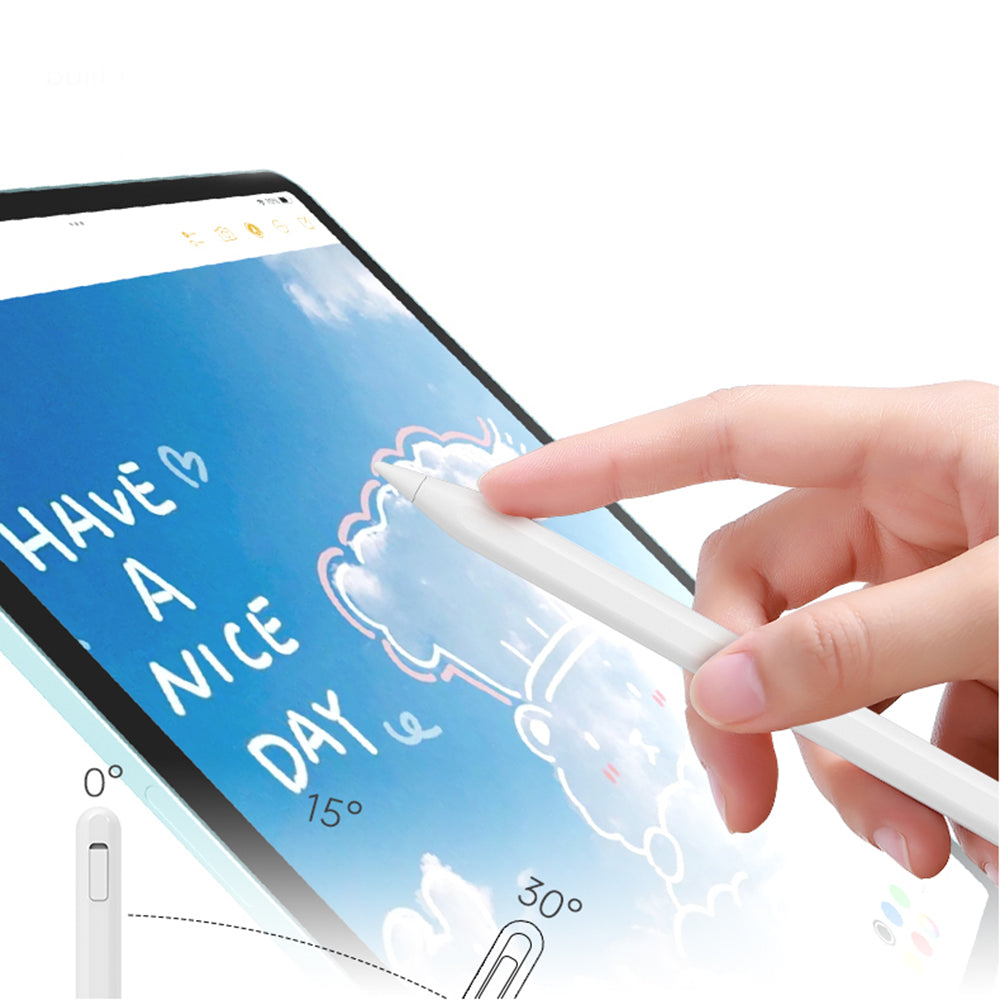 Touch Pen Techsuit V15 pentru Apple iPad, Versiune Activ, Alb