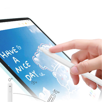 Touch Pen Techsuit V15 pentru Apple iPad, Versiune Activ, Alb
