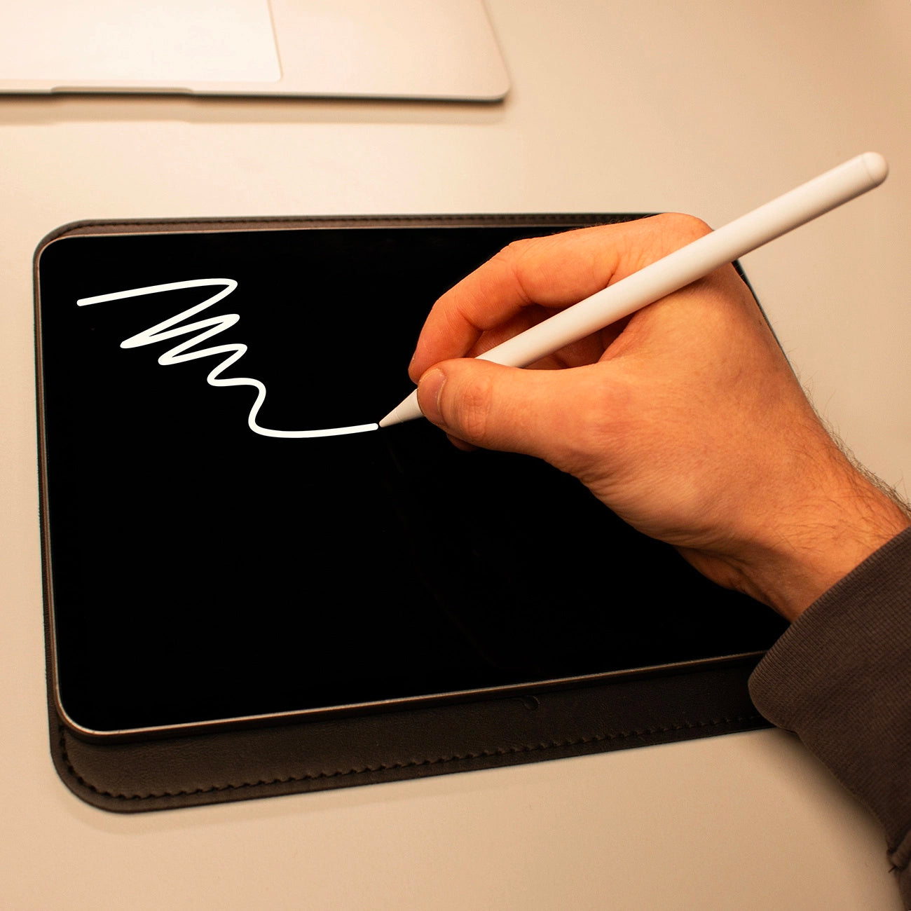 Touch Pen WZK W2268YAS pentru Apple iPad, Versiune Activ, Alb