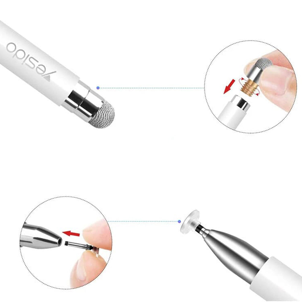 Touch Pen Yesido ST02, Alb