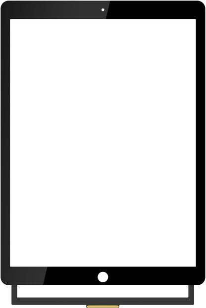 Touchscreen Forward Guard OCA pentru Apple iPad Pro 12.9 (2017), Negru