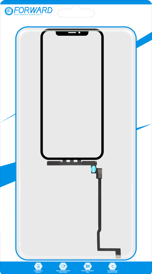 Touchscreen Forward Guard OCA pentru Apple iPhone 11 Pro, Negru