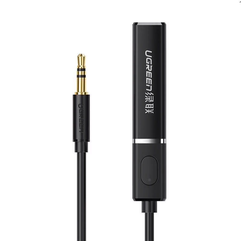 Transmitator Bluetooth UGREEN CM107, AUX, Negru