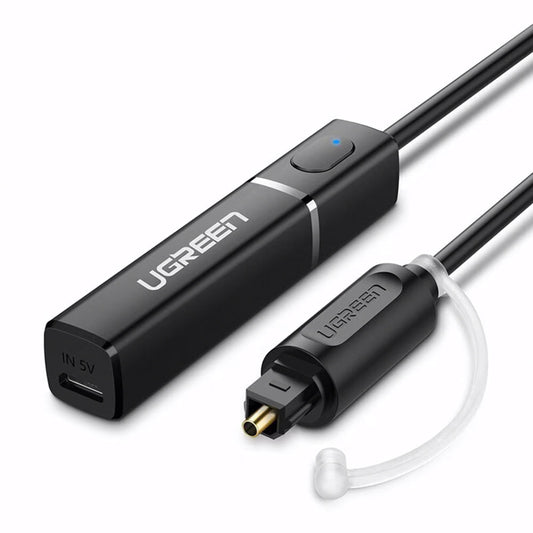 Transmitator Bluetooth UGREEN CM150, Optic, Negru