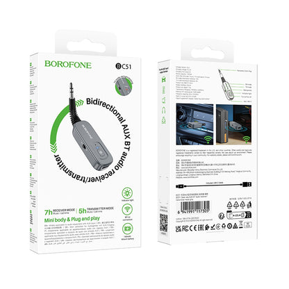 Transmitator / Receptor Bluetooth Borofone BC51 Clear Way