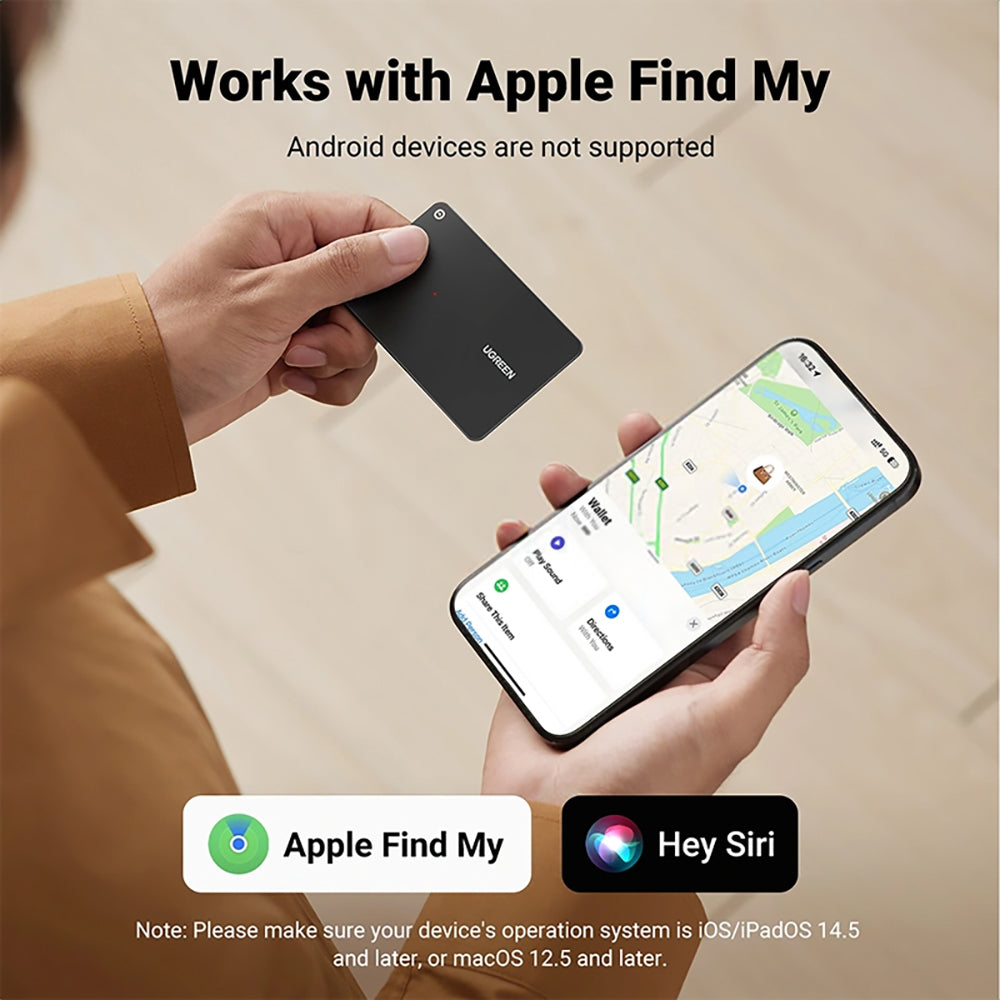 UGREEN SmartTag CM817 pentru iOS Series, Negru
