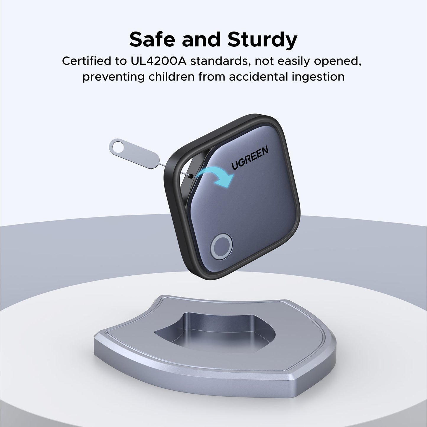 UGREEN SmartTag Pro Smart CM916 (75646P), Negru