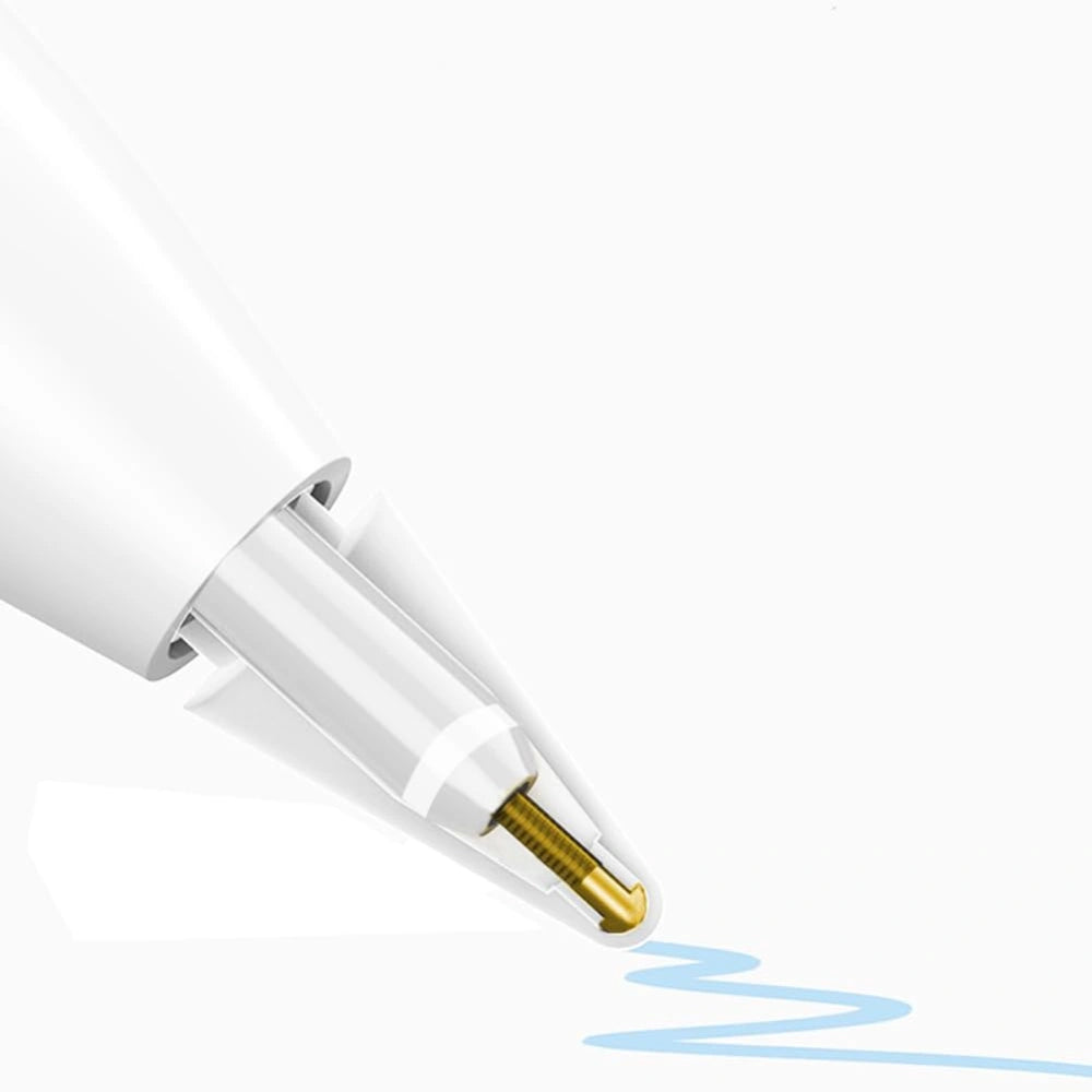 Varf Touch Pen Tech-Protect pentru Apple Pencil Series, Set 4 bucati, Alb