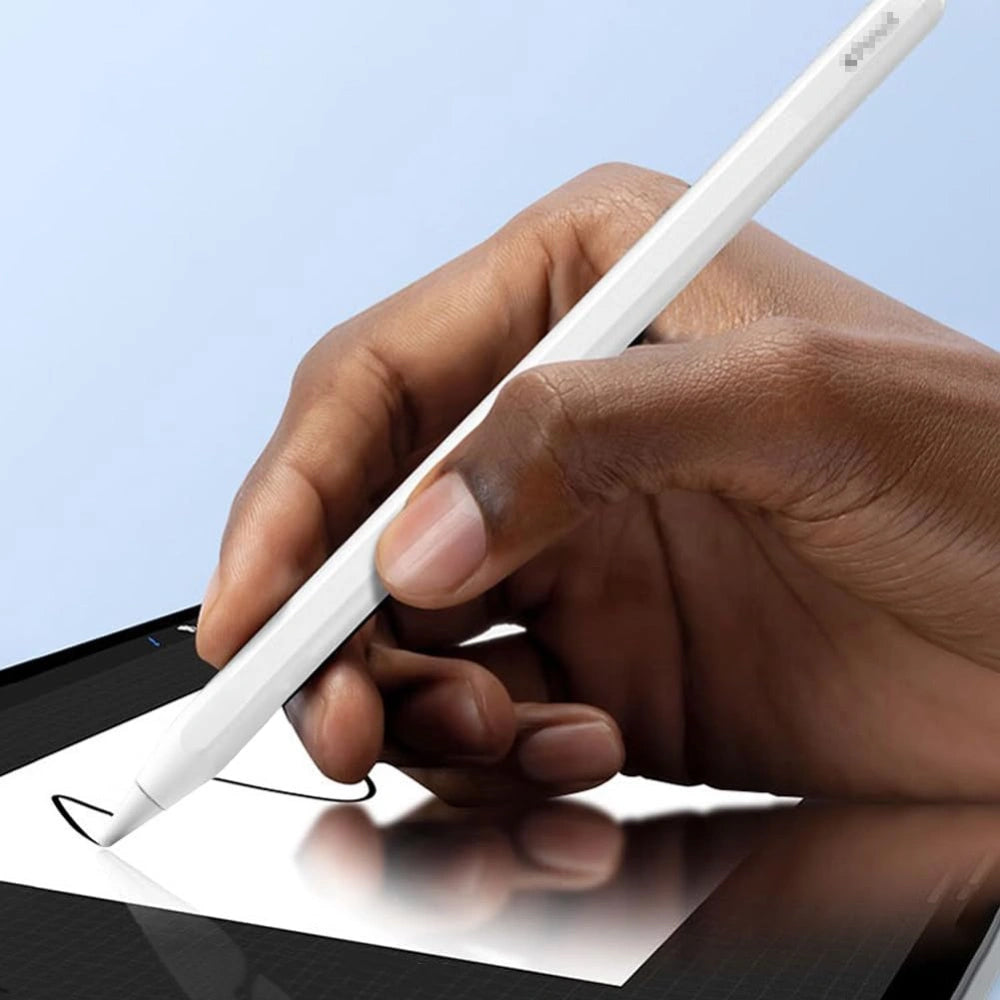 Varf Touch Pen Tech-Protect pentru Apple Pencil Series, Set 4 bucati, Alb