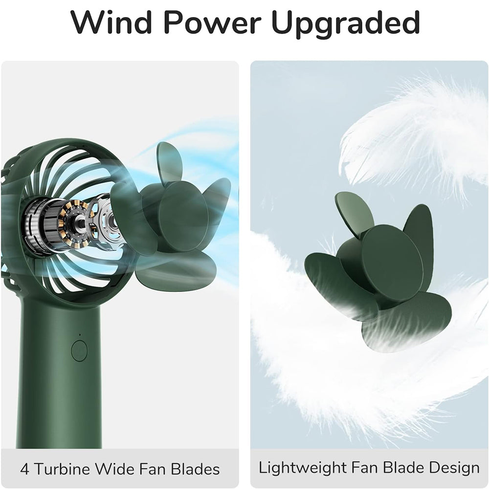 Ventilator Portabil JisuLife FA20X, Verde