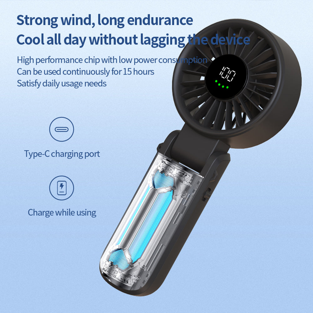 Ventilator Portabil Techsuit A10, Negru