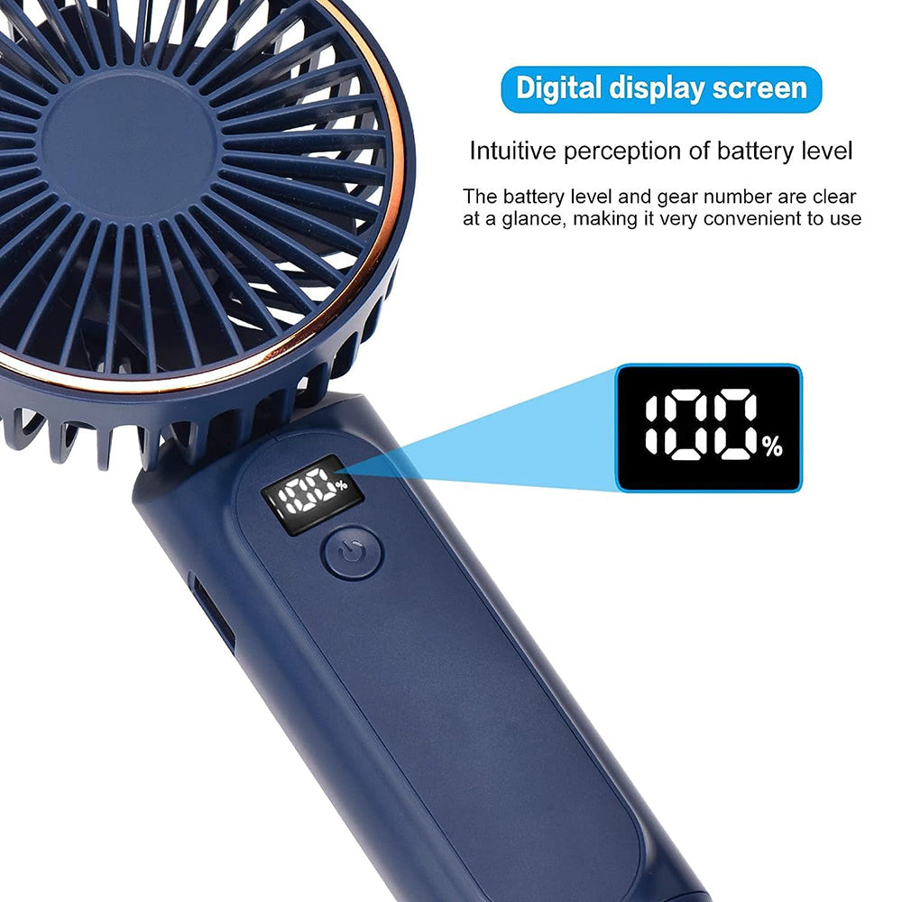 Ventilator Portabil Techsuit M12, Albastru