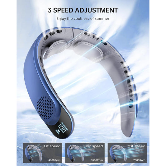 Ventilator Portabil Techsuit S8, Albastru