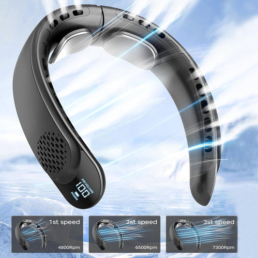 Ventilator Portabil Techsuit S8, Negru