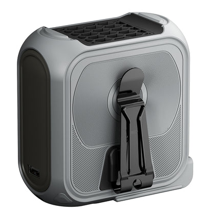 Ventilator Portabil Techsuit Z13 cu baterie externa 10000mAh, Gri