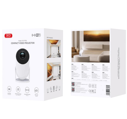 Videoproiector XO Design FF03, 720P, 170ANSI, Alb